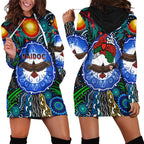 NAIDOC 2021 Hoodie Dress Heal Country LT13 - Vibe Hoodie