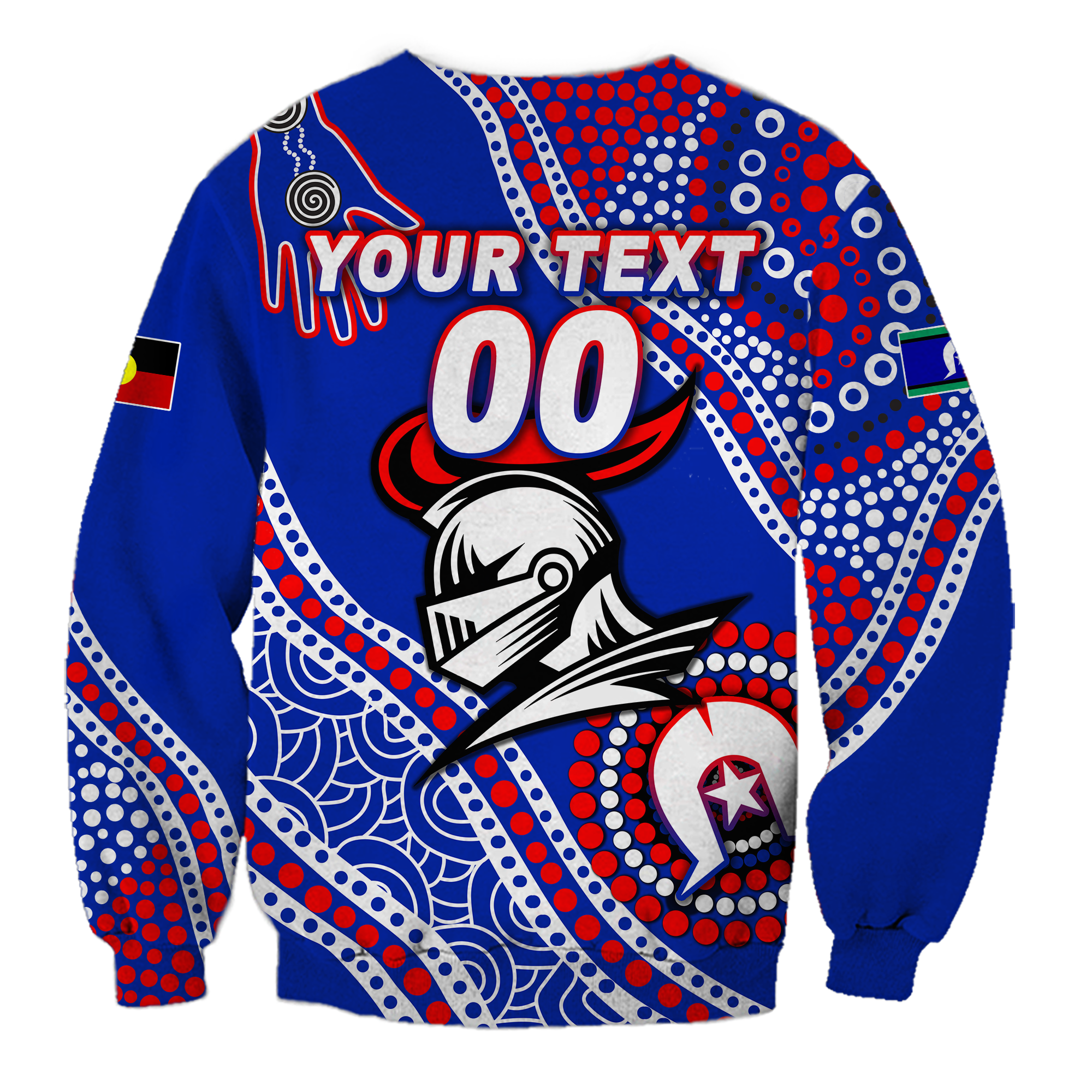 custom-personalised-knights-rugby-naidoc-2022-aboriginal-sweatshirt