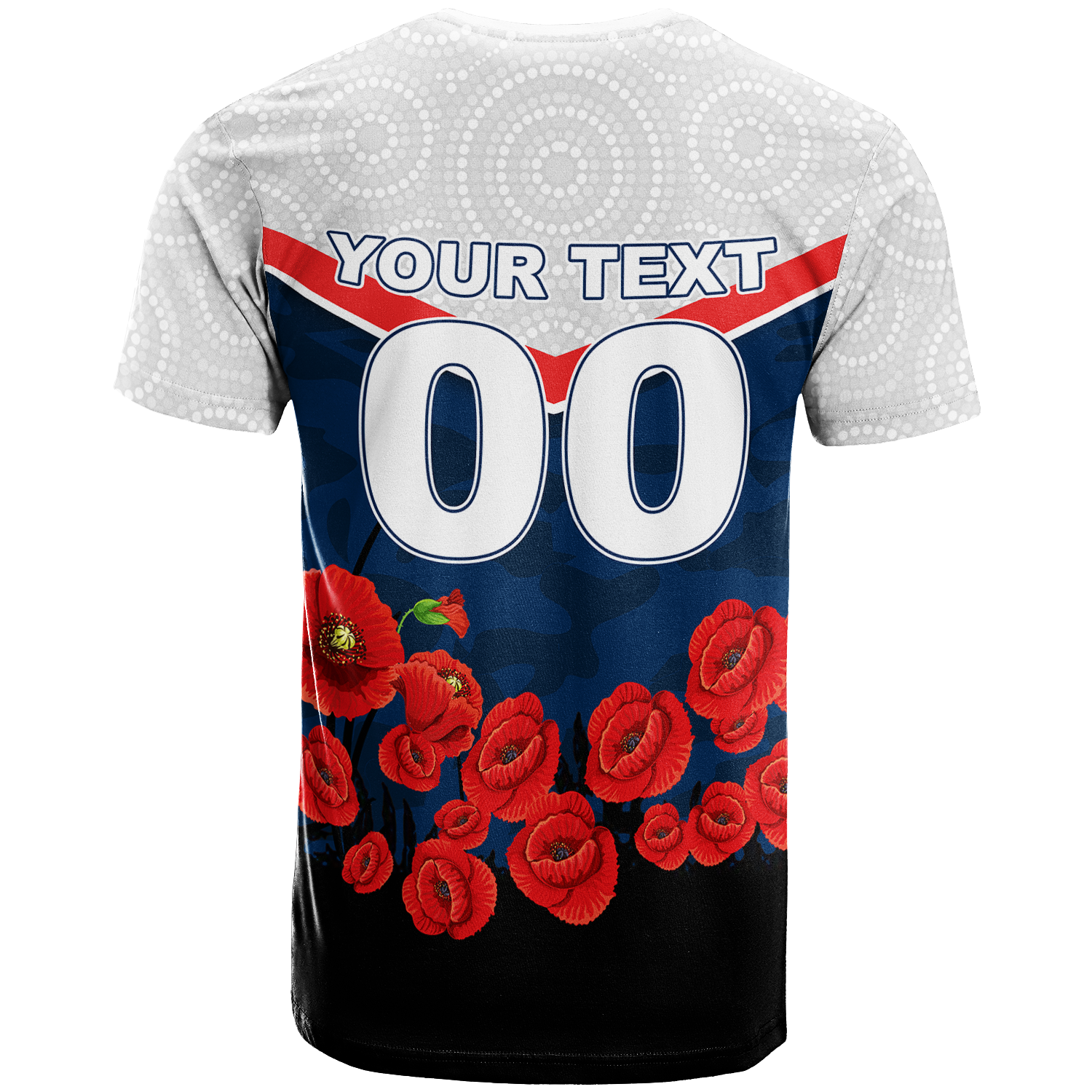 custom-personalised-roosters-anzac-day-t-shirt-indigenous-art