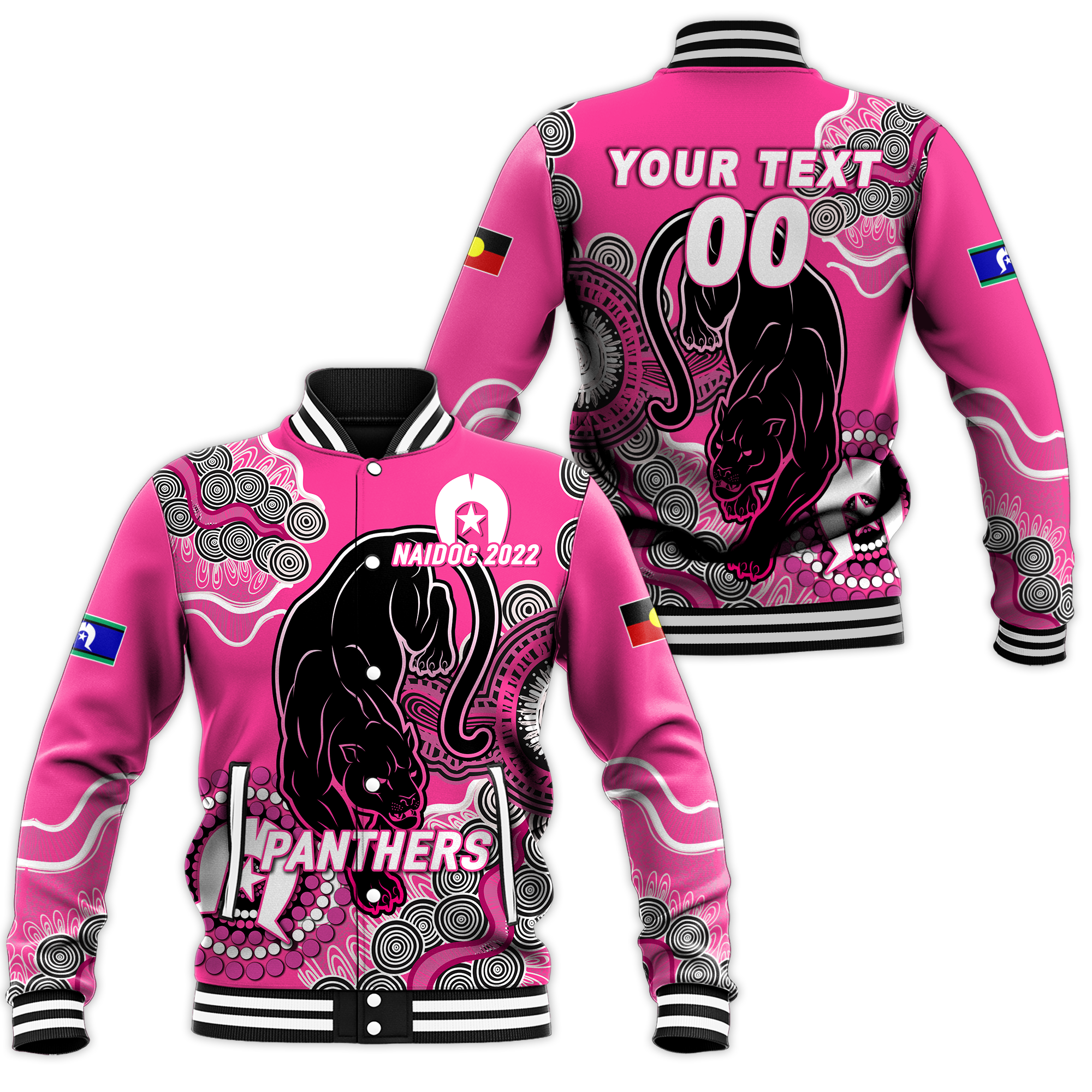 custom-personalised-panthers-rugby-naidoc-2022-aboriginal-baseball-jacket