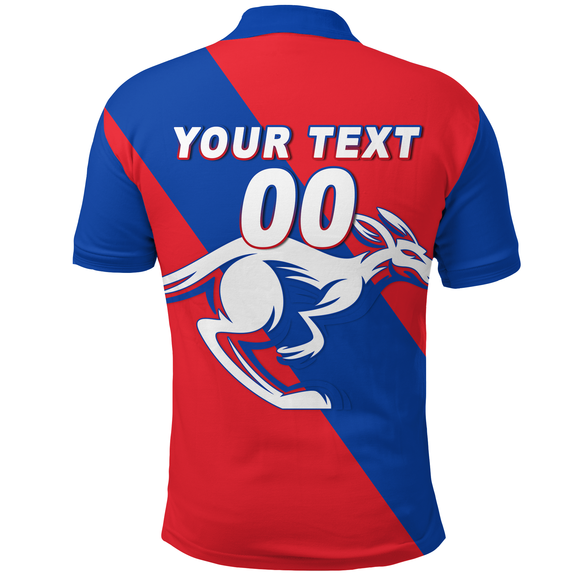 (Custom Personalised) Eaton Boomers Football 2022 Polo Shirt - LT12