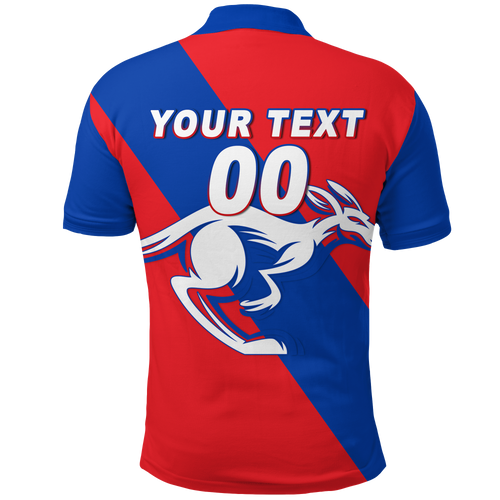 (Custom Personalised) Eaton Boomers Football 2022 Polo Shirt - LT12