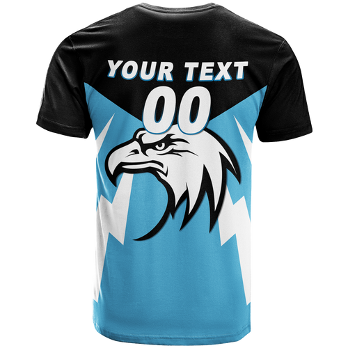 (Custom Personalised) Collie Eagles Football 2022 T-Shirt - LT12