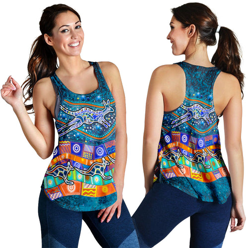 australia-indigenous-women-tank-top-dot-painting-art