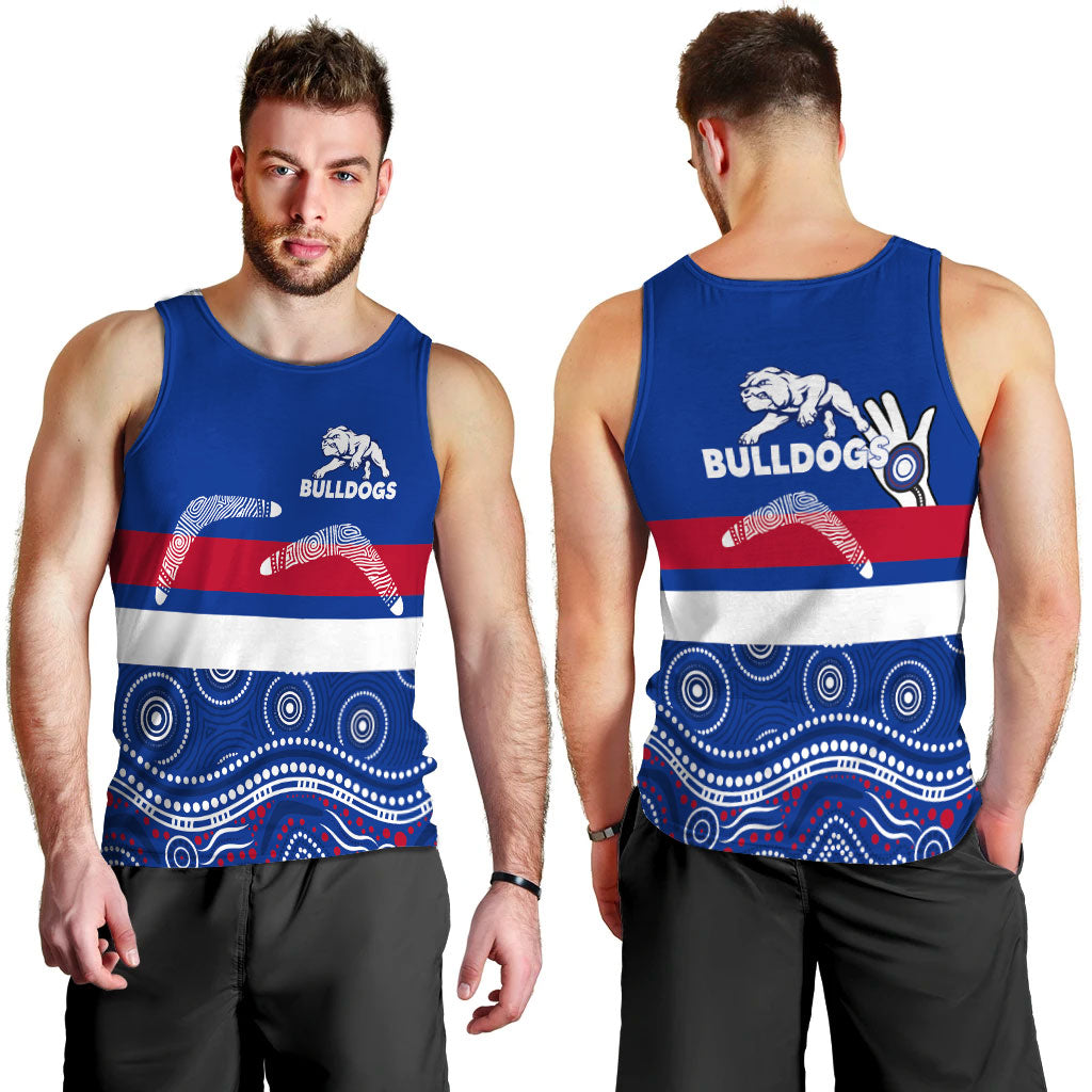 western-bulldogs-men-tank-top-aboriginal-dot-painting