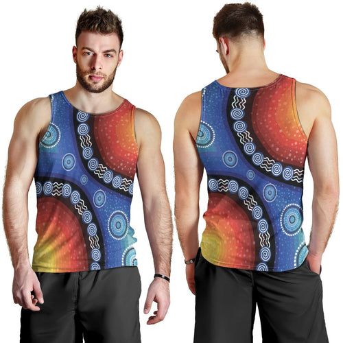 men-tank-top-aboriginal-color-dot-painting