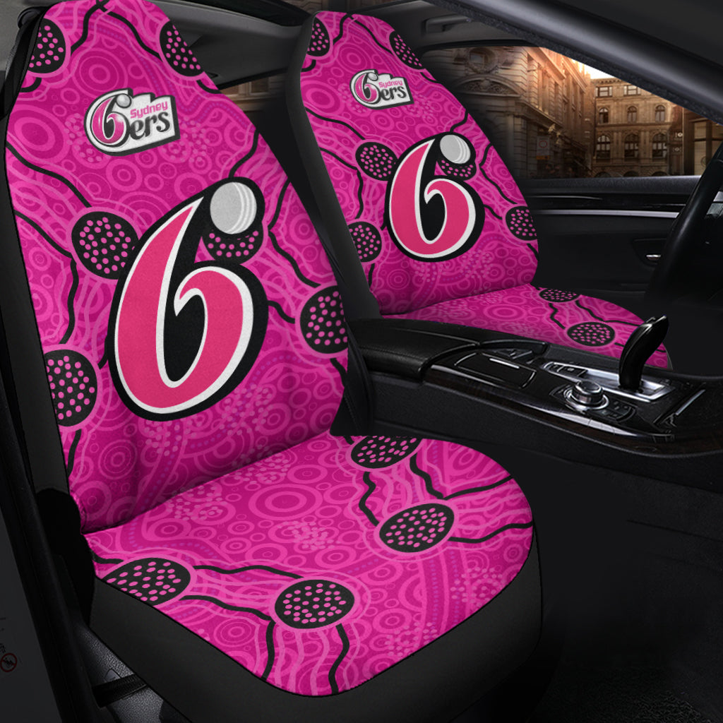 sydney-sixers-car-seat-covers-aboriginal-dot-painting
