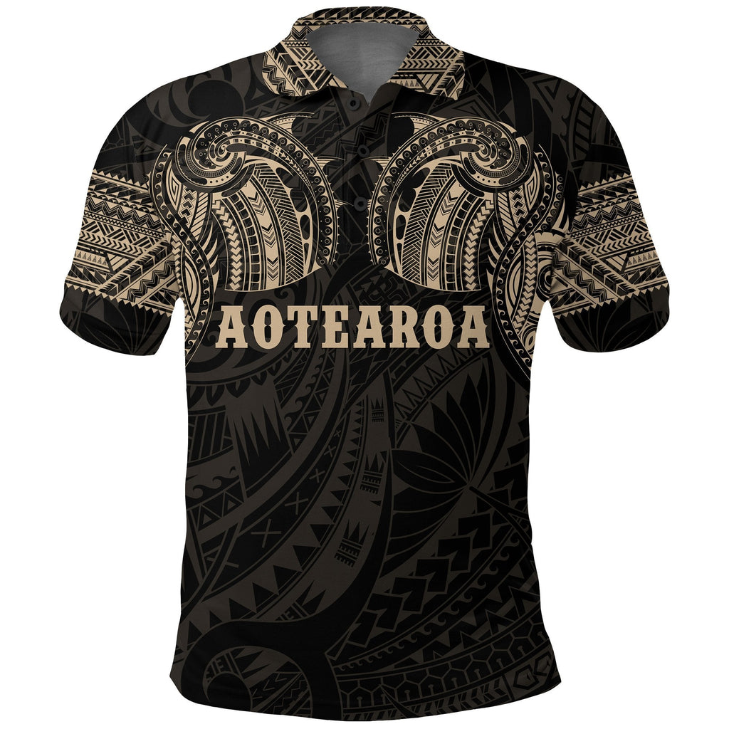 aotearoa-maori-tattoo-golden-polo-t-shirt