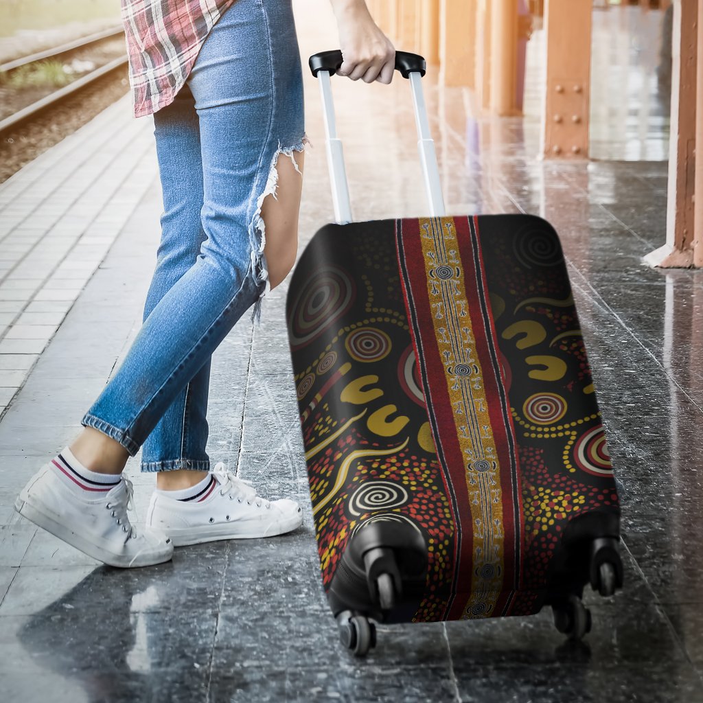 luggage-cover-aboriginal-dot-panting-art-stripe-lines