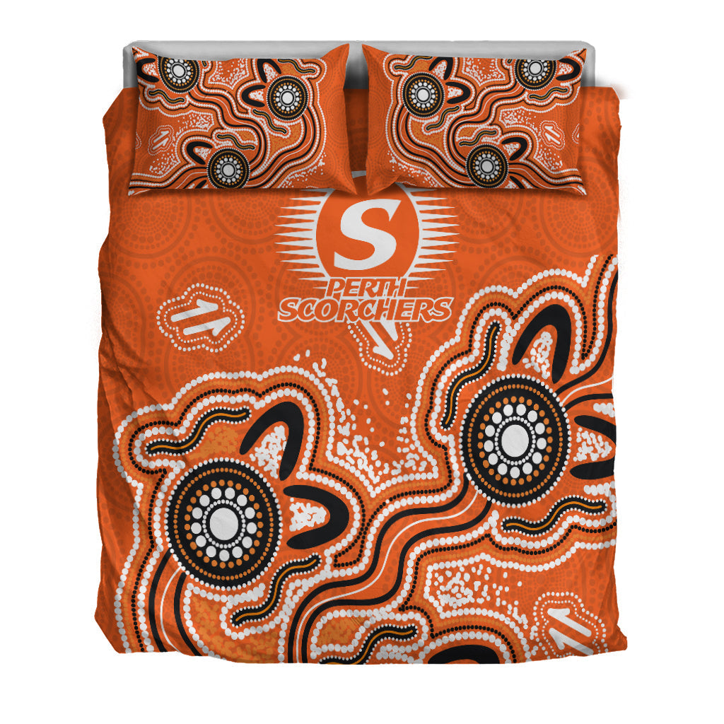 perth-scorchers-bedding-set-aboriginal-art