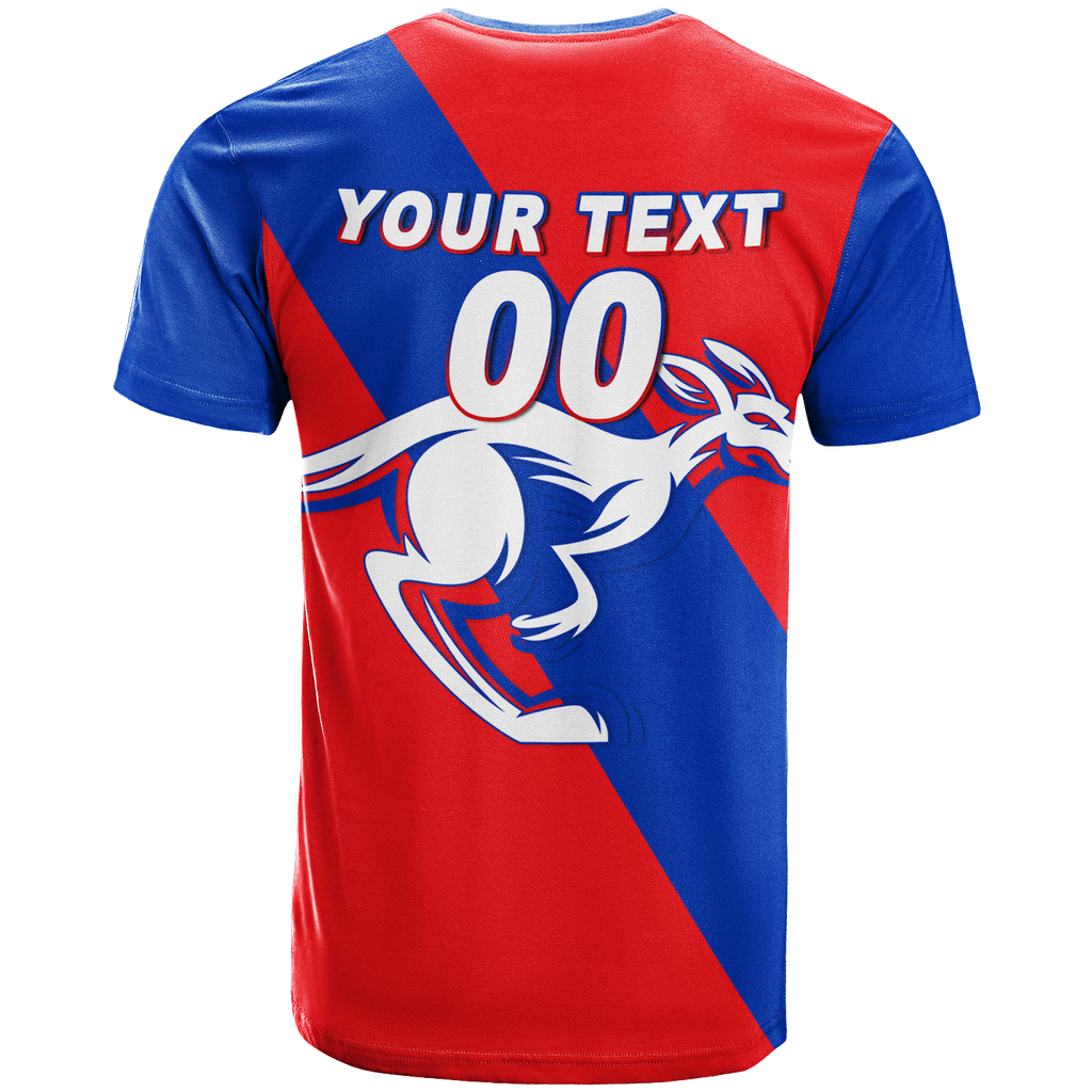 (Custom Personalised) Eaton Boomers Football 2022 T-Shirt - LT12