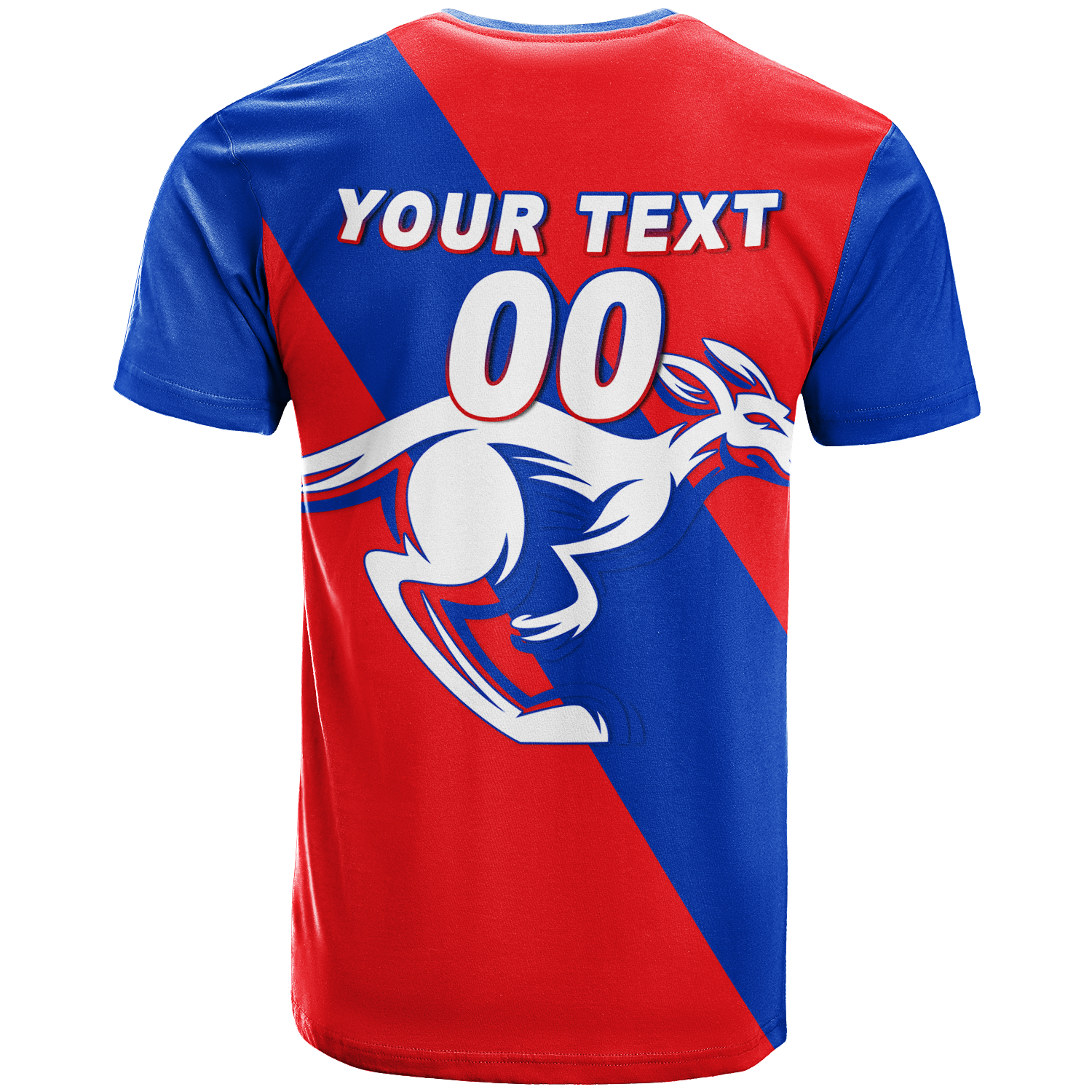 (Custom Personalised) Eaton Boomers Football 2022 T-Shirt - LT12