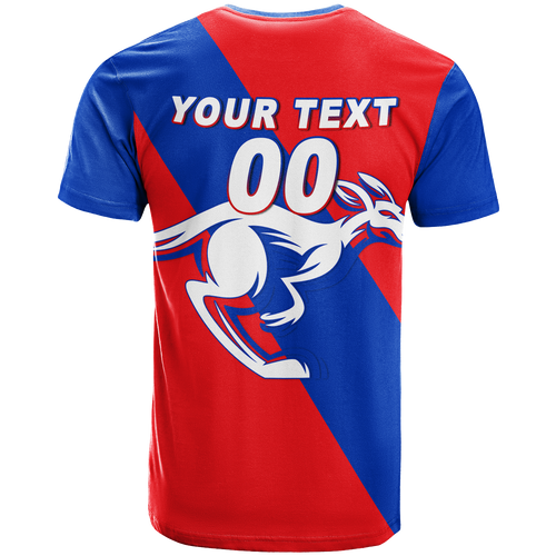 (Custom Personalised) Eaton Boomers Football 2022 T-Shirt - LT12