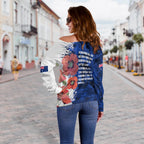 [Custom] Anzac Off Shoulder Sweater - Anzac Day 2021 - Vibe Hoodie