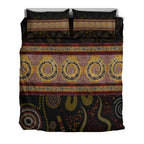 bedding-set-snake-dot-panting-art