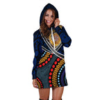 hoodie-dress-aboriginal-dot-panting-art-with-snake