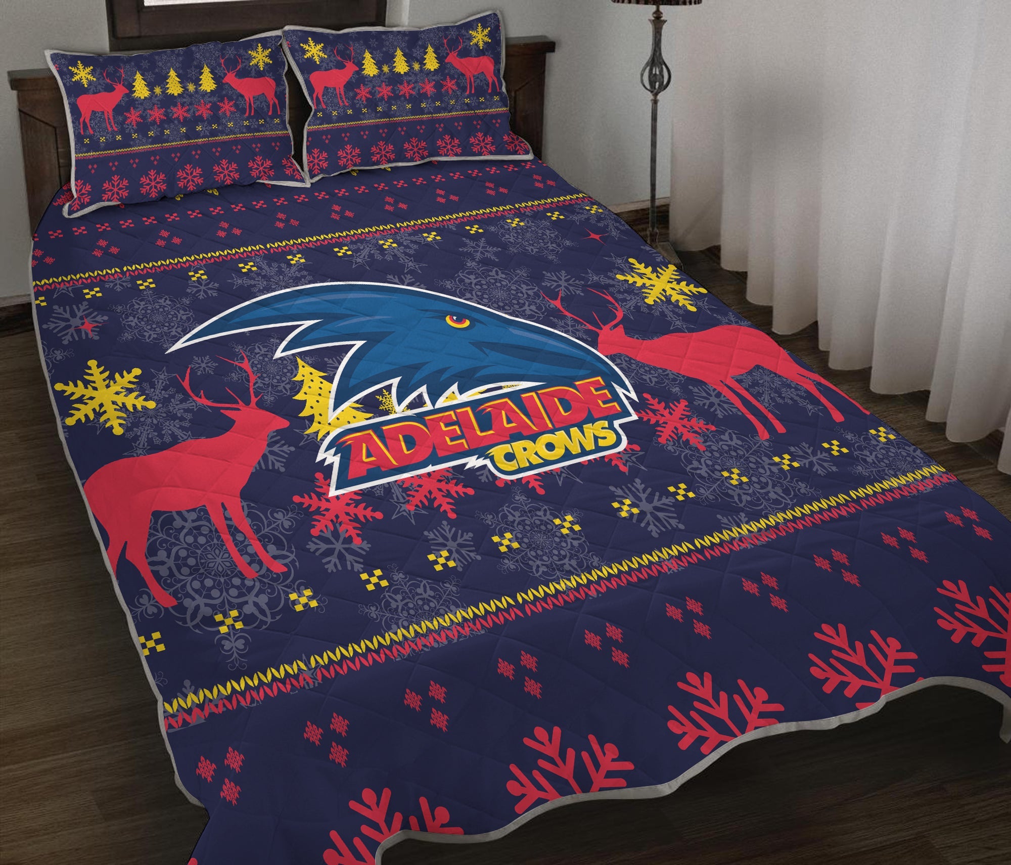 adelaide-crows-quilt-bed-set-christmas-ugly-style
