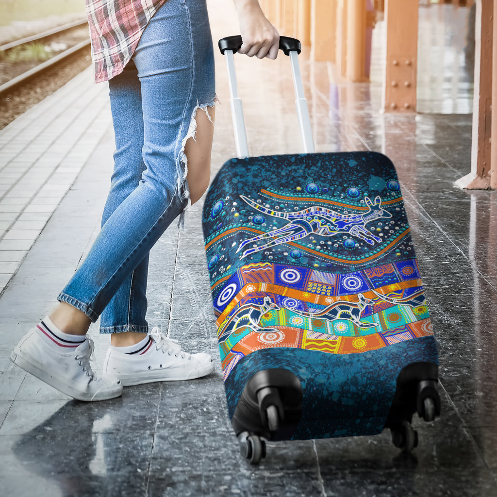 australia-indigenous-luggage-covers-dot-painting-art