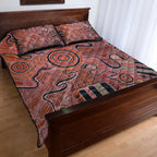 aboriginal-quilt-bed-set-indigenous-footprint-landscape