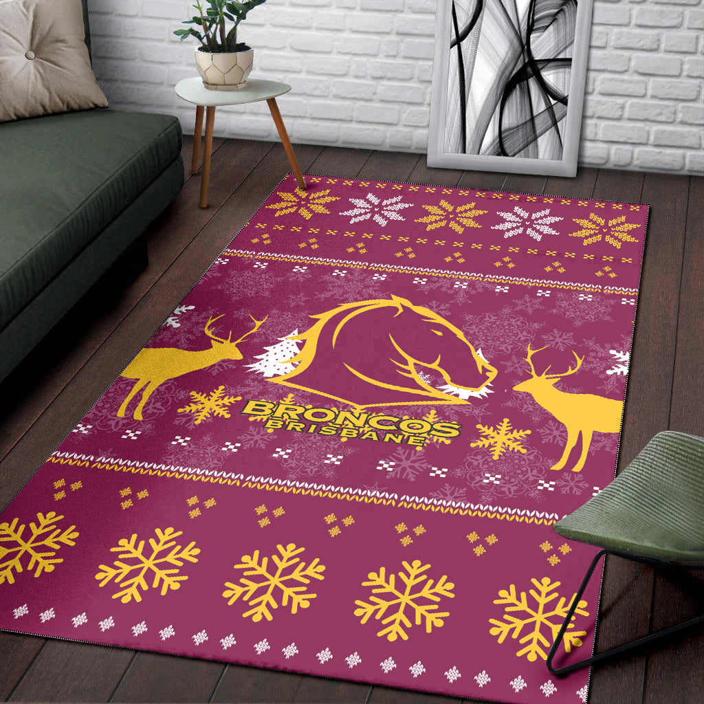 brisbane-broncos-area-rug-christmas-ugly