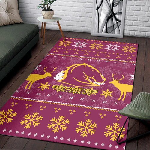 brisbane-broncos-area-rug-christmas-ugly