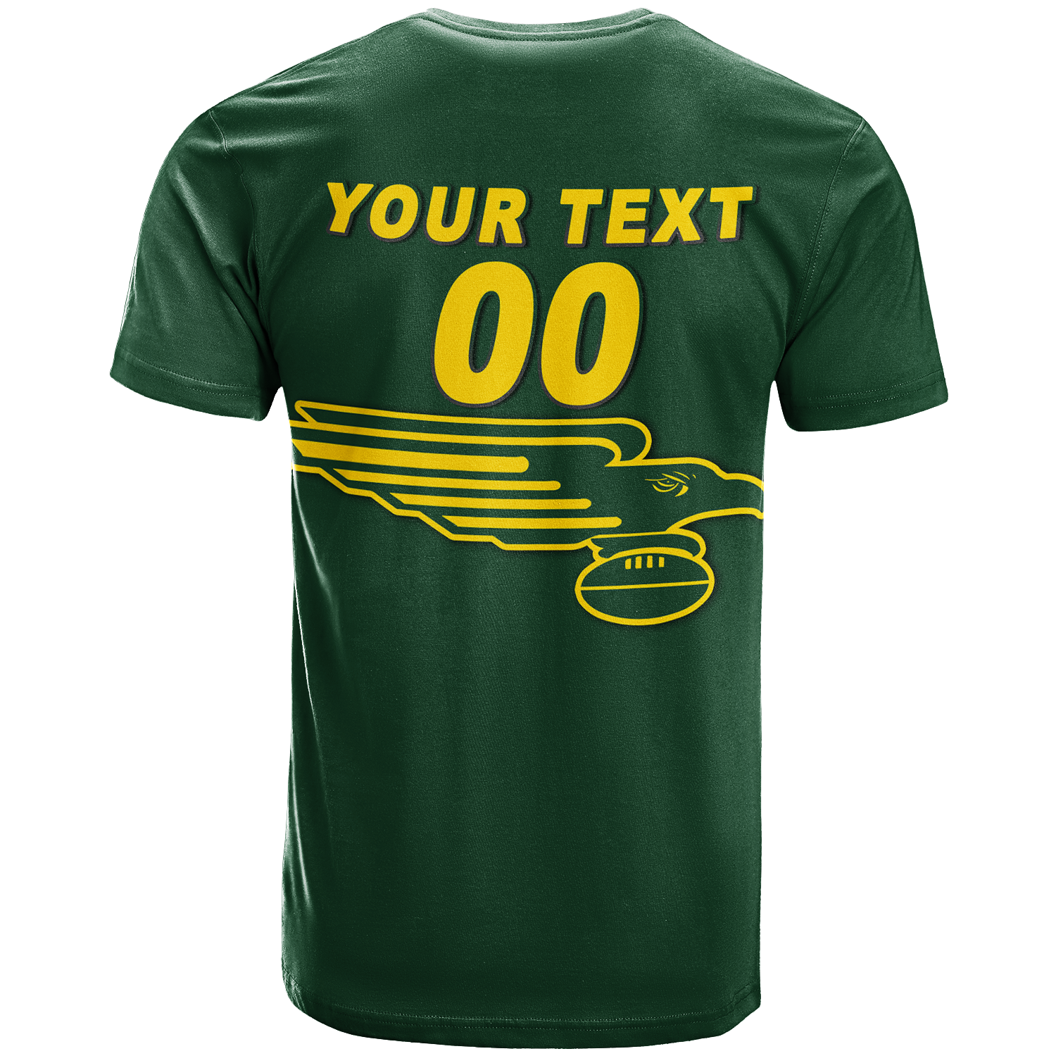 (Custom Personalised) Hawks Football 2022 Augusta Margaret River T-Shirt - LT12