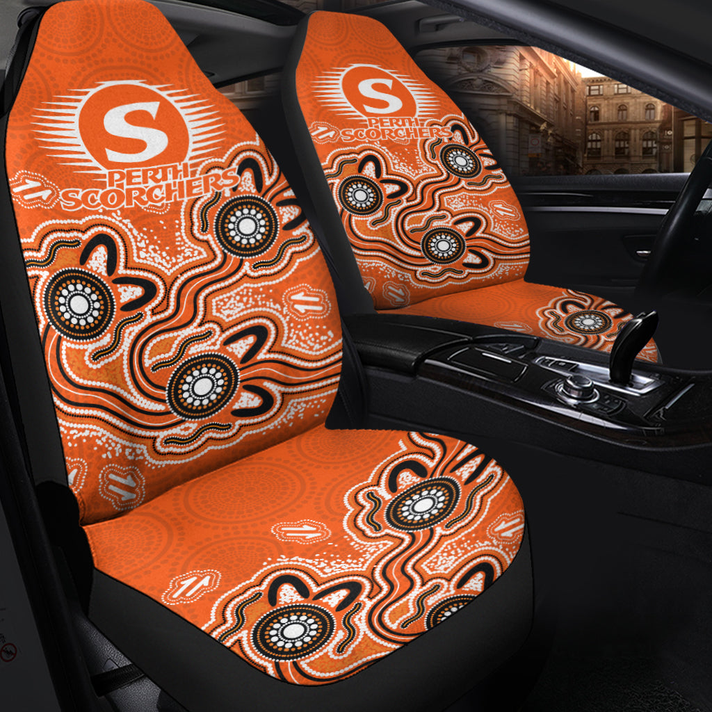 perth-scorchers-car-seat-covers-aboriginal-art
