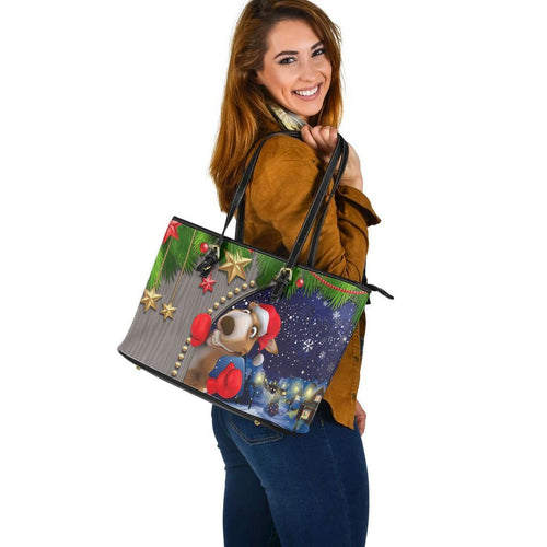 christmas-leather-tote-bag-funny-kangaroo-christmas