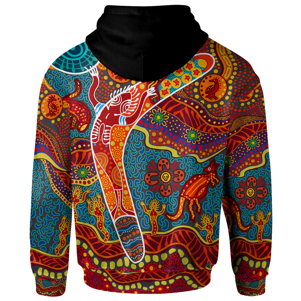 aboriginal-personalised-hoodie-indigenous-boomerang