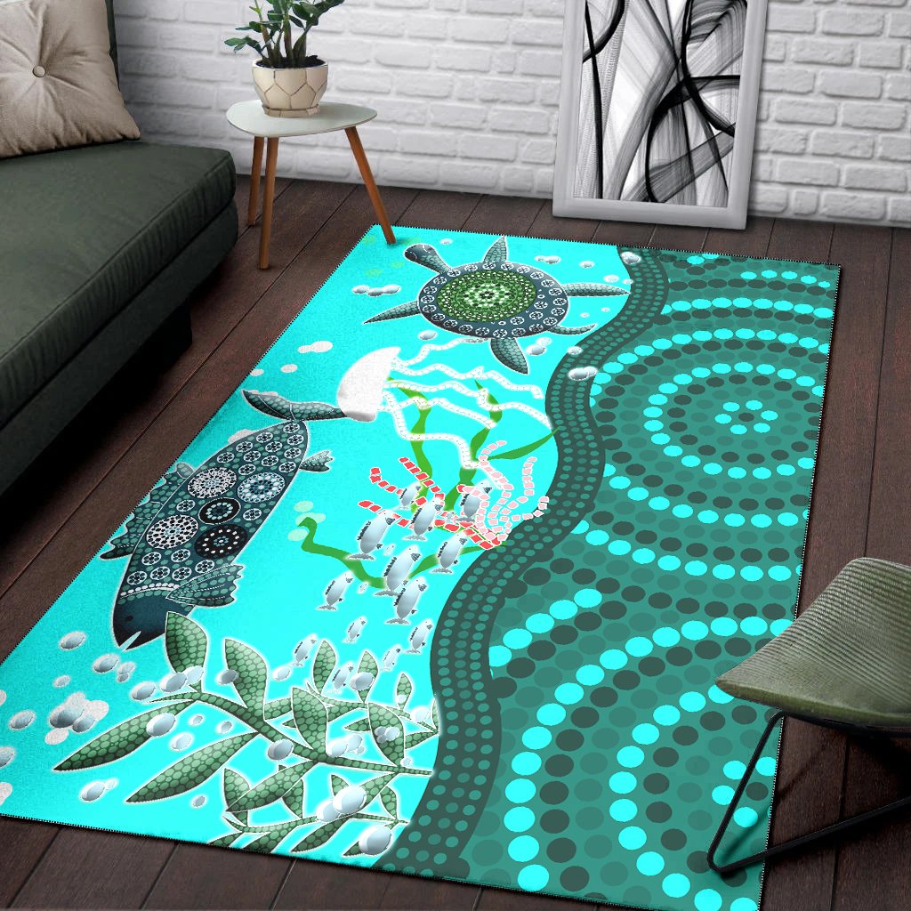 aboriginal-area-rug-aboriginal-ocean-life