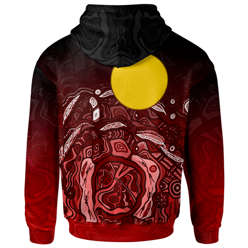aboriginal-hoodie-red-landscape