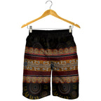 men-short-aboriginal-dot-panting-art-horizontal-lines