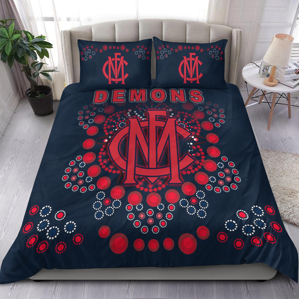 demons-football-bedding-set-melbourne-indigenous