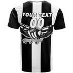 (Custom Personalised) Magpies Busselton Football 2022 T-Shirt - LT12