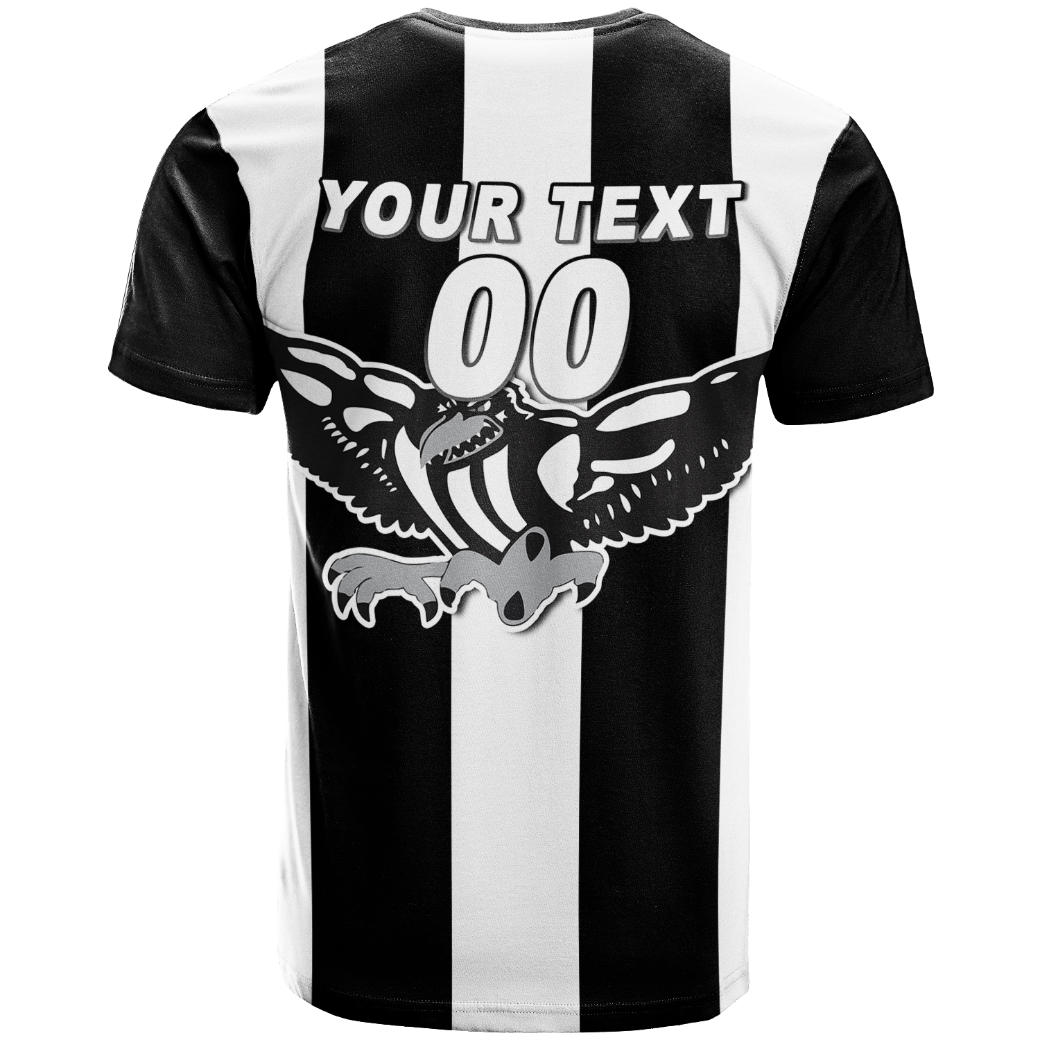 (Custom Personalised) Magpies Busselton Football 2022 T-Shirt - LT12