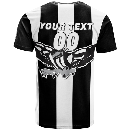 (Custom Personalised) Magpies Busselton Football 2022 T-Shirt - LT12