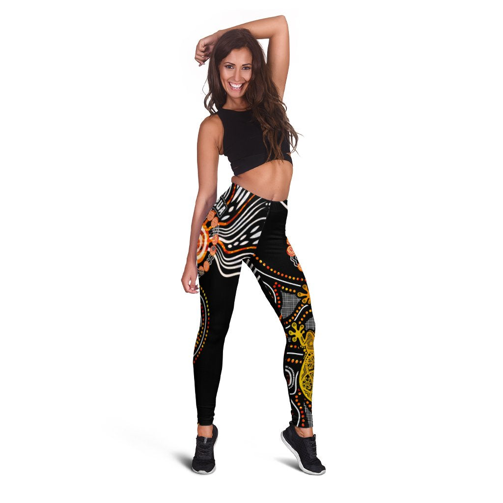 aboriginal-leggings-lizard-sunshine