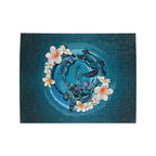 new-zealand-jigsaw-puzzle-blue-plumeria-animal-turtle-tattoo
