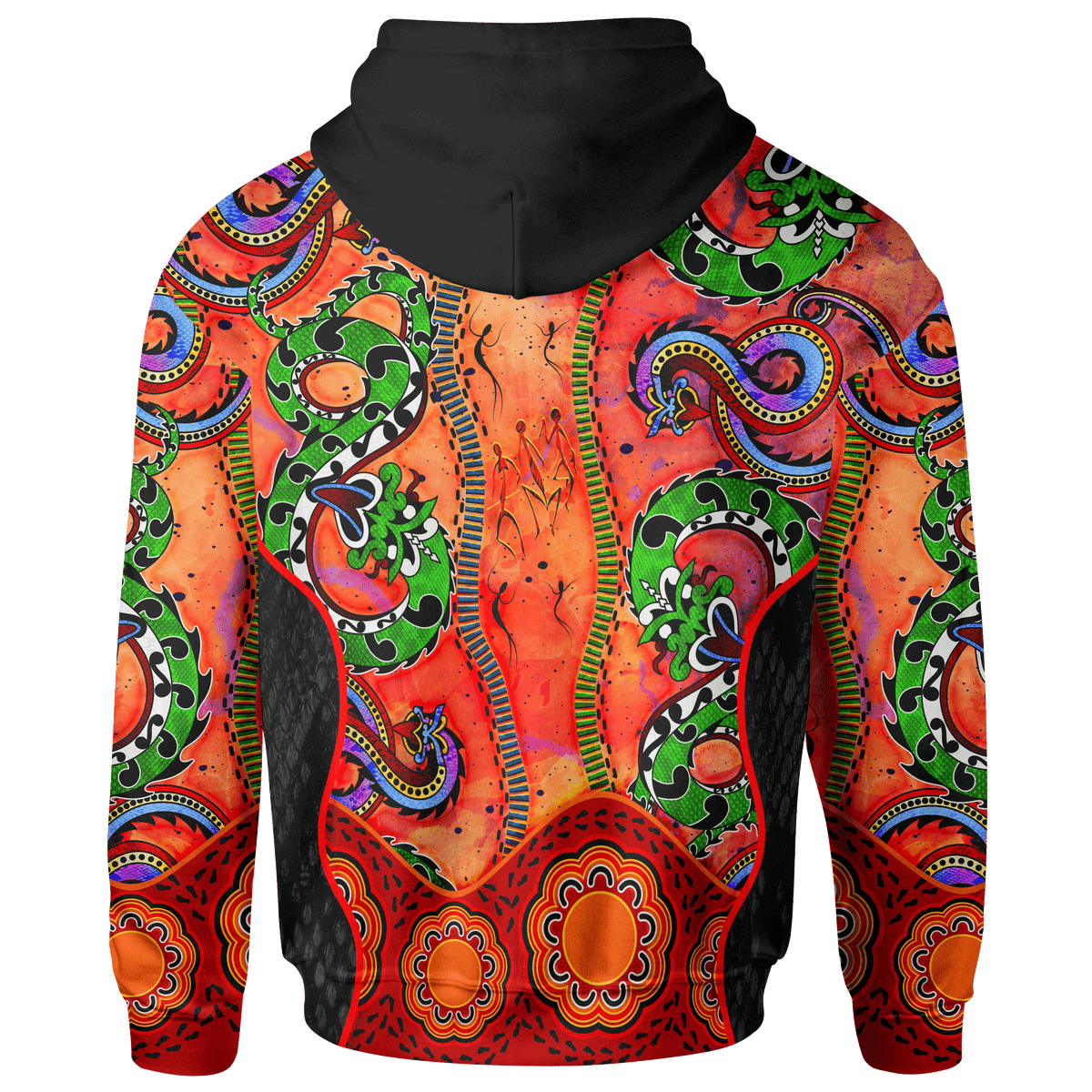 zip-up-hoodie-aussie-indigenous-patterns-orange