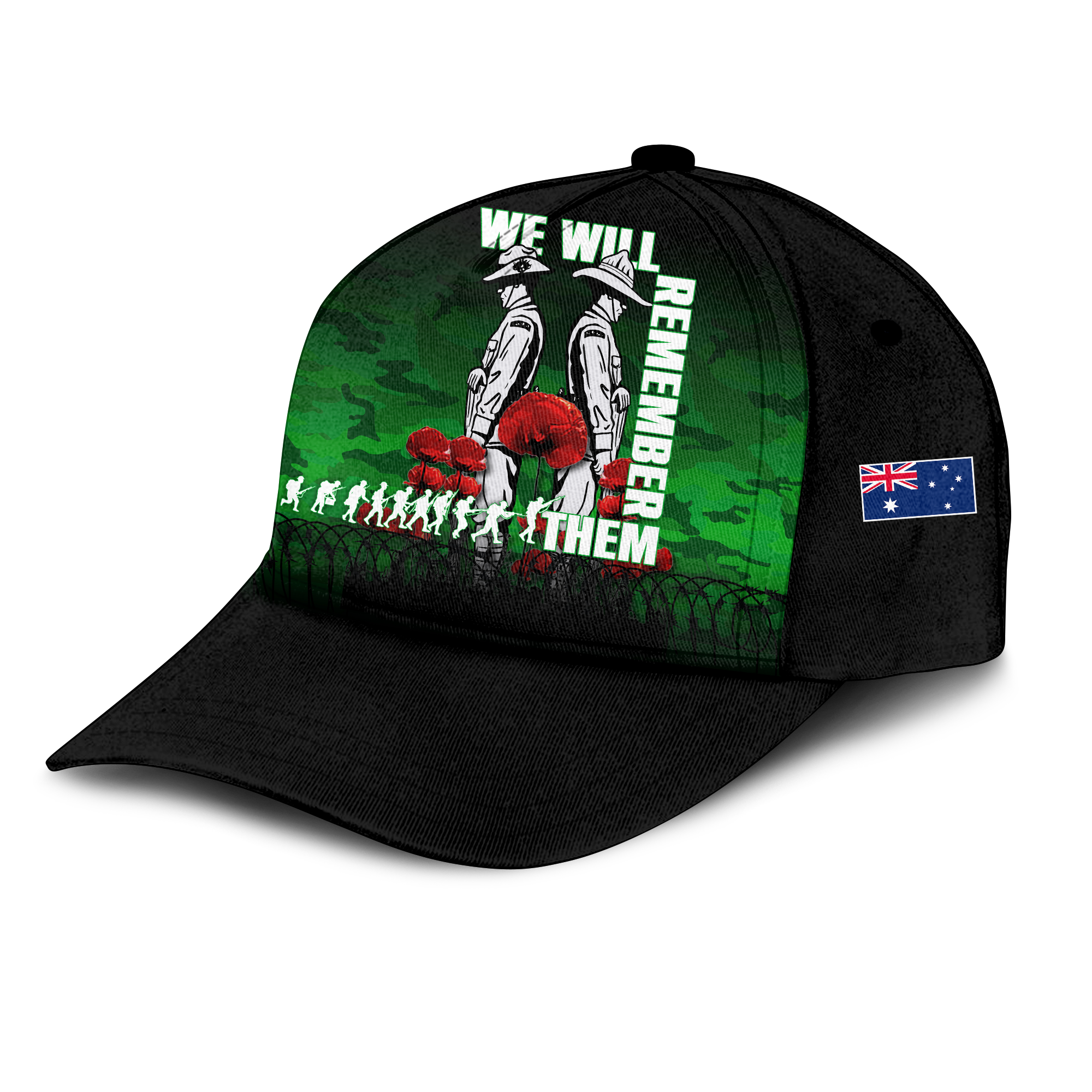 australia-anzac-2022-caps-camouflage-with-poppy-green