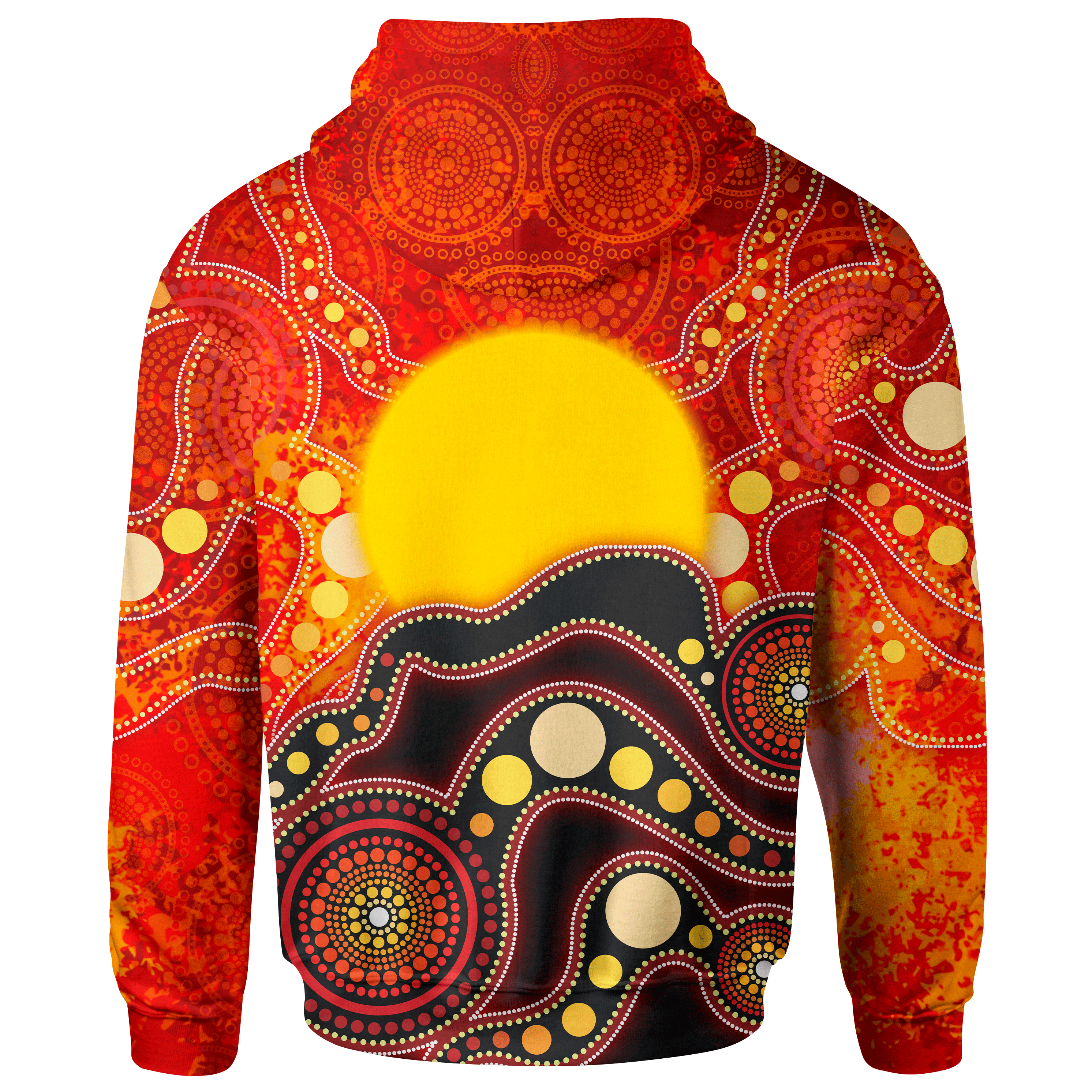 aboriginal-kid-hoodie-aboriginal-lives-matter-flag-dot-painting-art-for-kid