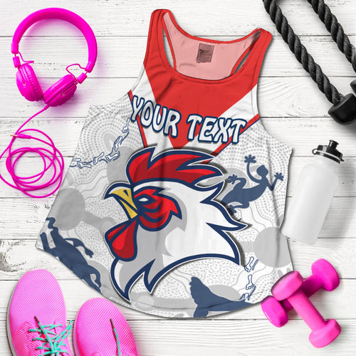 custom-personalised-roosters-women-racerback-tank-sydney-indigenous-version-white