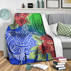 torres-strait-islanders-premium-blanket-ocean-hibiscus