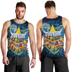 naidoc-week-cowboys-mens-tank-top-aboriginal-dot-painting