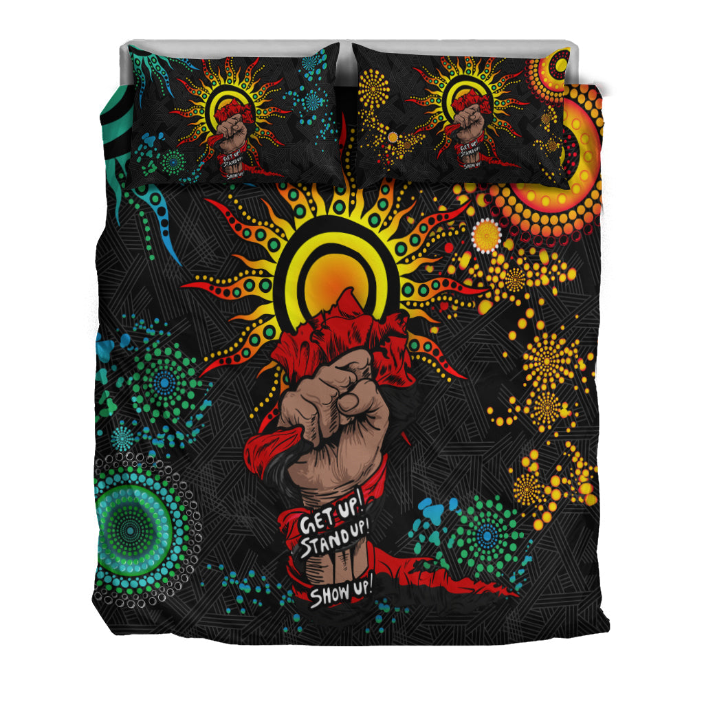 NAIDOC Week 2022 Aboriginal Art Unique Bedding Set - LT12