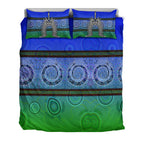 bedding-set-turtle-with-dhari-mask-snake-patterns