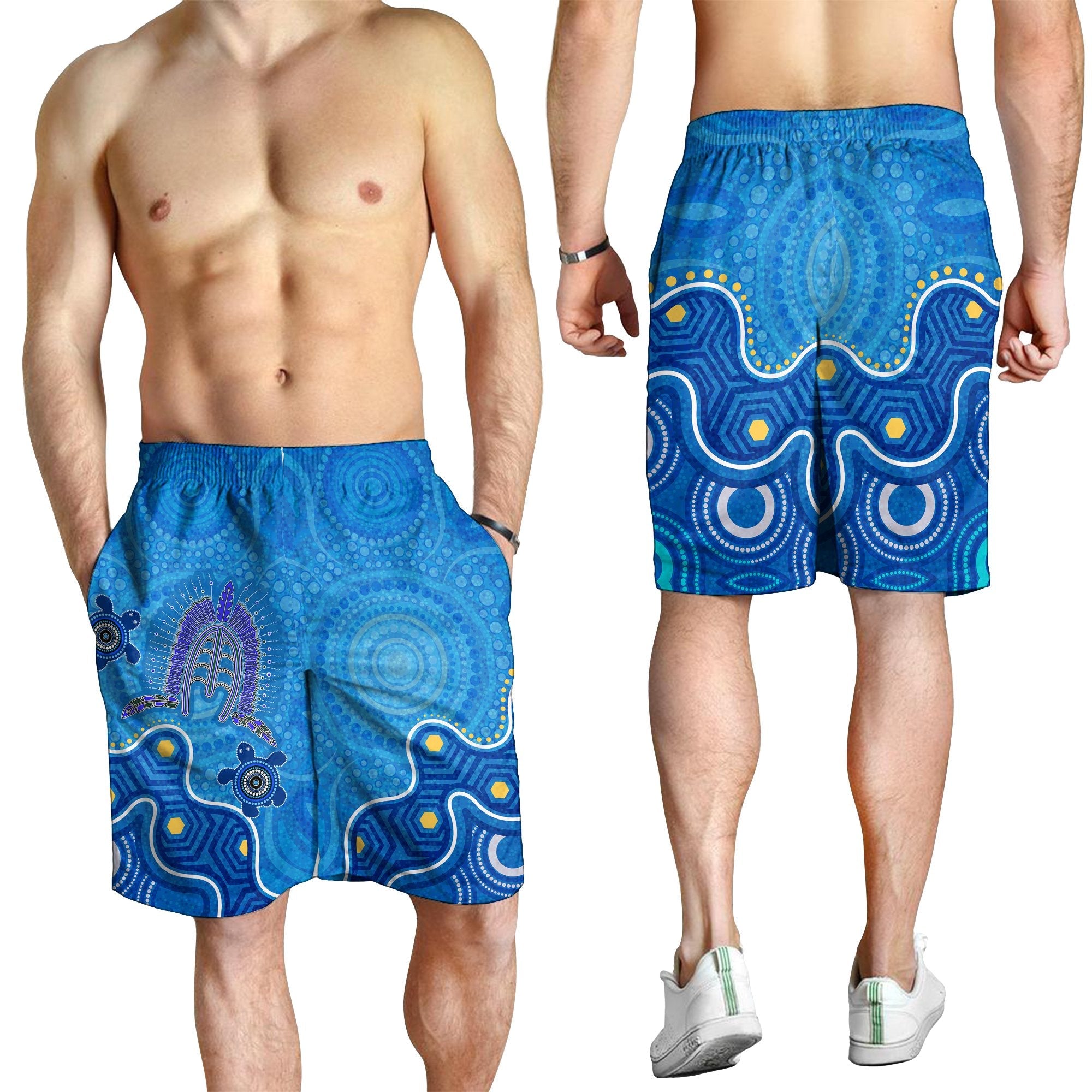 torres-strait-mens-short-dhari-and-turtle