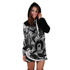 aboriginal-hoodie-dress-torres-strait-islands-in-wave-black