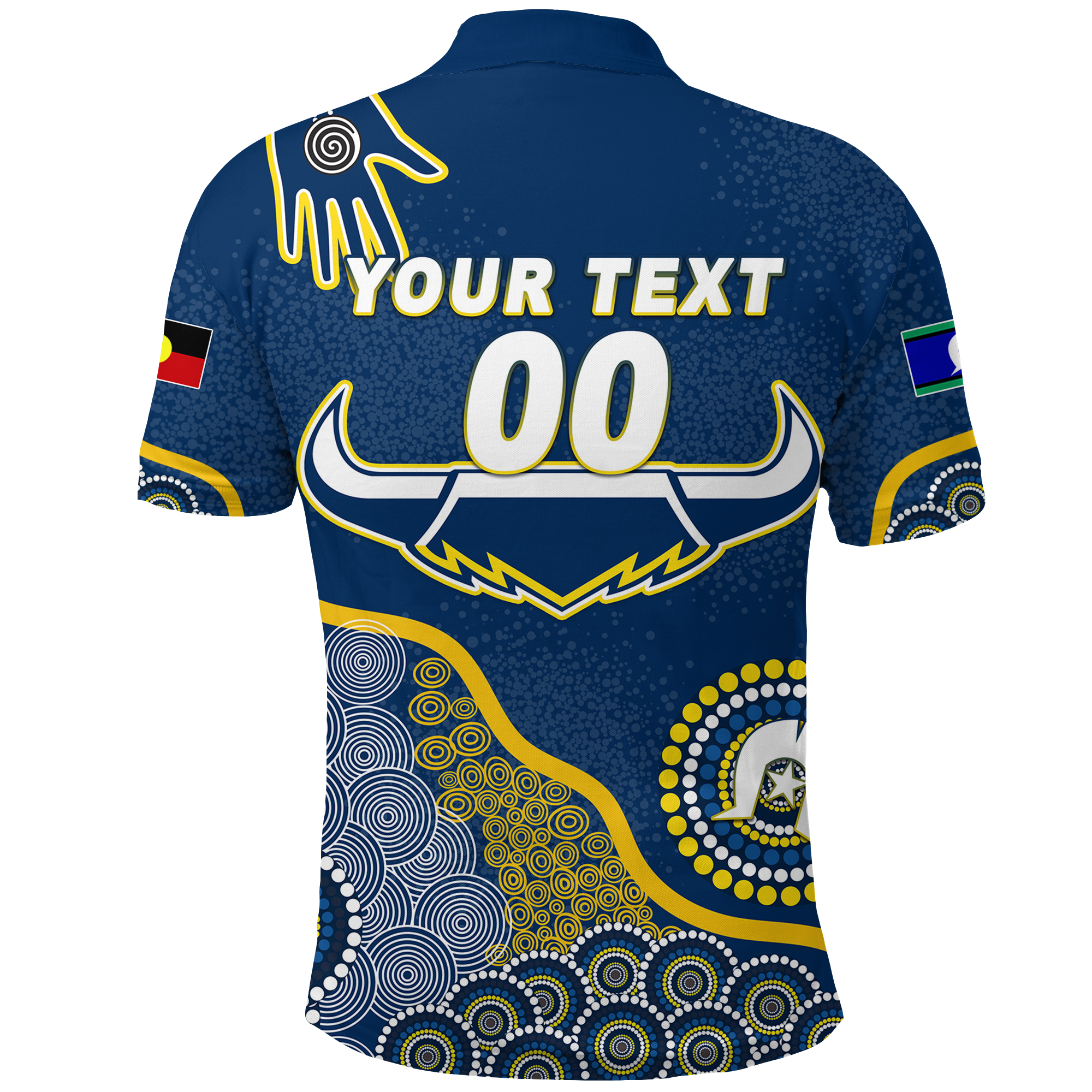 custom-personalised-cowboys-rugby-naidoc-2022-aboriginal-polo-shirt