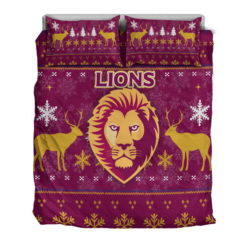 brisbane-lion-bedding-set-christmas-ugly-style